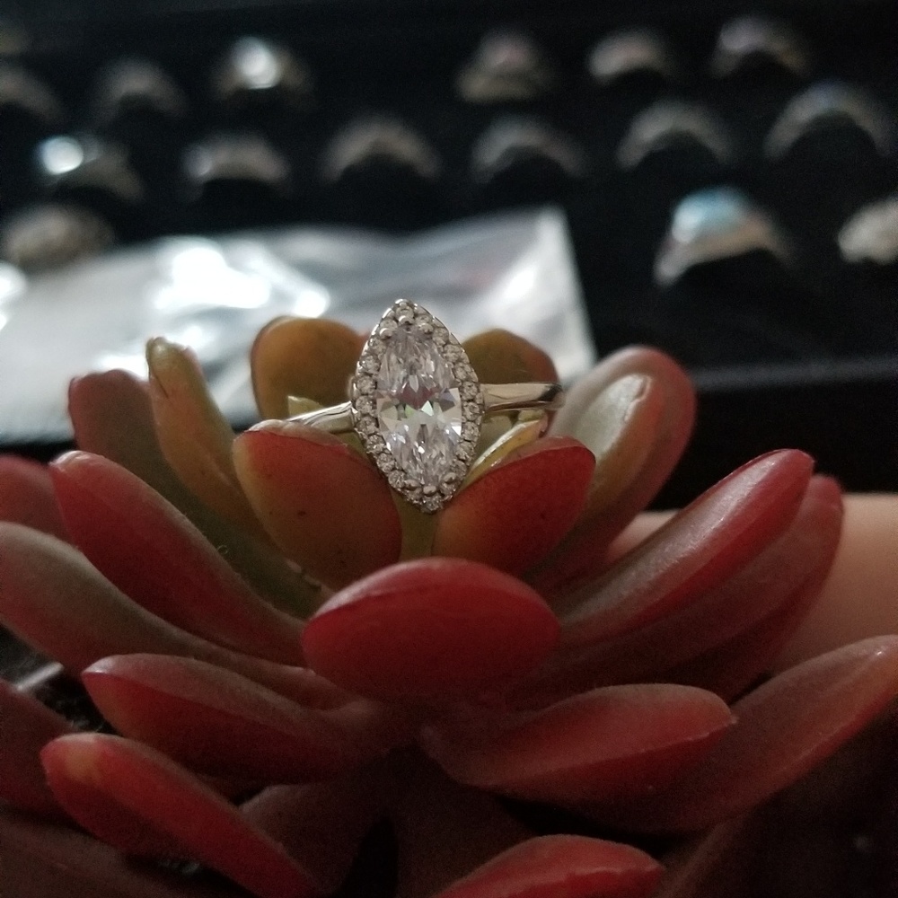 Sterling Silver Marquis Ring